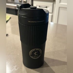 Caffeine and Kilos coffee press mug